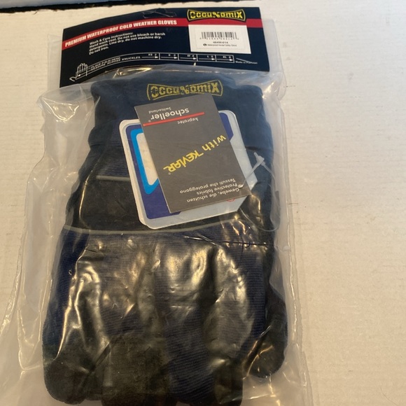 NWT Occunomix Premium Waterproof Cold Weather Gloves 484W with Kevlar - Picture 5 of 7